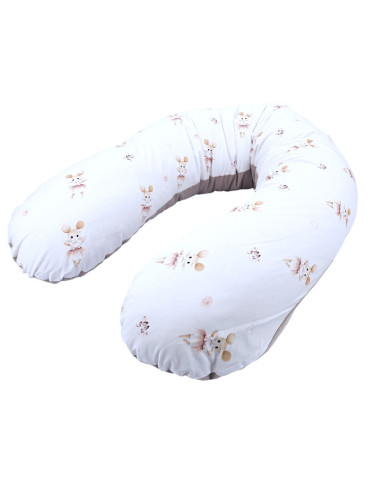 Coussin d'alimentation VELVET BALLERINA MOUSE Coussin d'alimentation VELVET BALLERINA MOUSE
