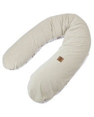 VELVET nursing pillow GARDENER BEAR VELVET nursing pillow GARDENER BEAR