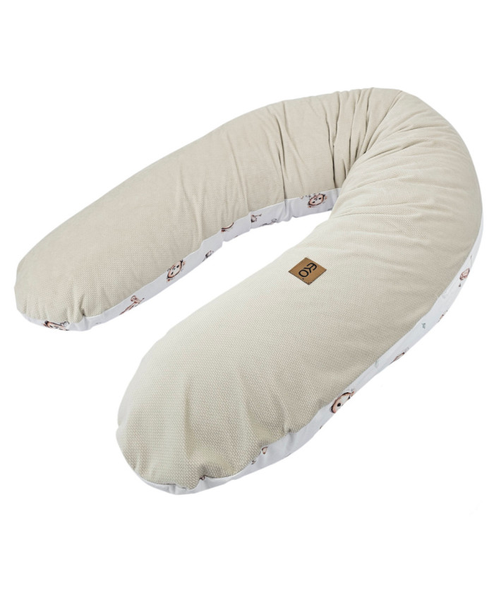 VELVET nursing pillow GARDENER BEAR VELVET nursing pillow GARDENER BEAR