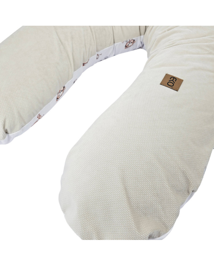 VELVET nursing pillow GARDENER BEAR VELVET nursing pillow GARDENER BEAR