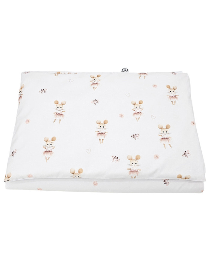 Постельное белье из принтованного хлопка - 2 шт. 120x90 см BALLERINA MOUSE Постельное белье из принтованного хлопка - 2 шт. 120x90 см BALLERINA MOUSE