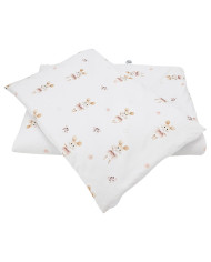 Bavlněné povlečení s potiskem - dvoudílné 120x90 cm BALLERINA MOUSE