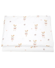 Bavlnené posteľné prádlo s potlačou - 2-dielne 135x100 cm BALLERINA MOUSE Bavlnené posteľné prádlo s potlačou - 2-dielne 135x100 cm BALLERINA MOUSE