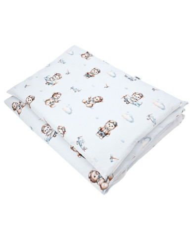 Set posteljine - 2-dijelovi 135x100 cm PILOT BEAR Set posteljine - 2-dijelovi 135x100 cm PILOT BEAR