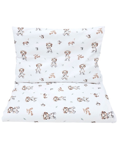 Set posteljine - 2-dijelovi 135x100 cm GARDENER BEAR Set posteljine - 2-dijelovi 135x100 cm GARDENER BEAR