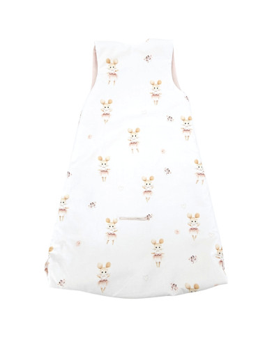 2in1 daudzfunkcionāls bērnu guļammaiss BALLERINA MOUSE 2in1 daudzfunkcionāls bērnu guļammaiss BALLERINA MOUSE