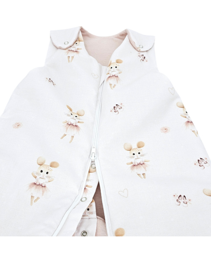 2in1 multifunktionaler Babyschlafsack BALLERINA MOUSE 2in1 multifunktionaler Babyschlafsack BALLERINA MOUSE