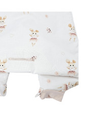 2in1 daudzfunkcionāls bērnu guļammaiss BALLERINA MOUSE 2in1 daudzfunkcionāls bērnu guļammaiss BALLERINA MOUSE