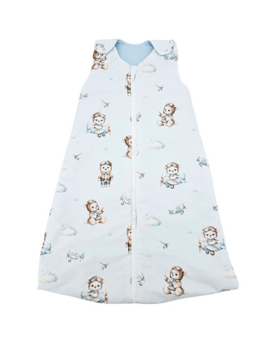 Multifunkční dětský spací pytel 2v1 PILOT BEAR