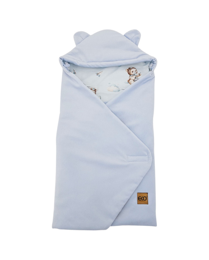 Schlafsack für den Kindersitz VELVET 3- und 5-Punkt-Gurte PILOT BEAR Schlafsack für den Kindersitz VELVET 3- und 5-Punkt-Gurte PILOT BEAR