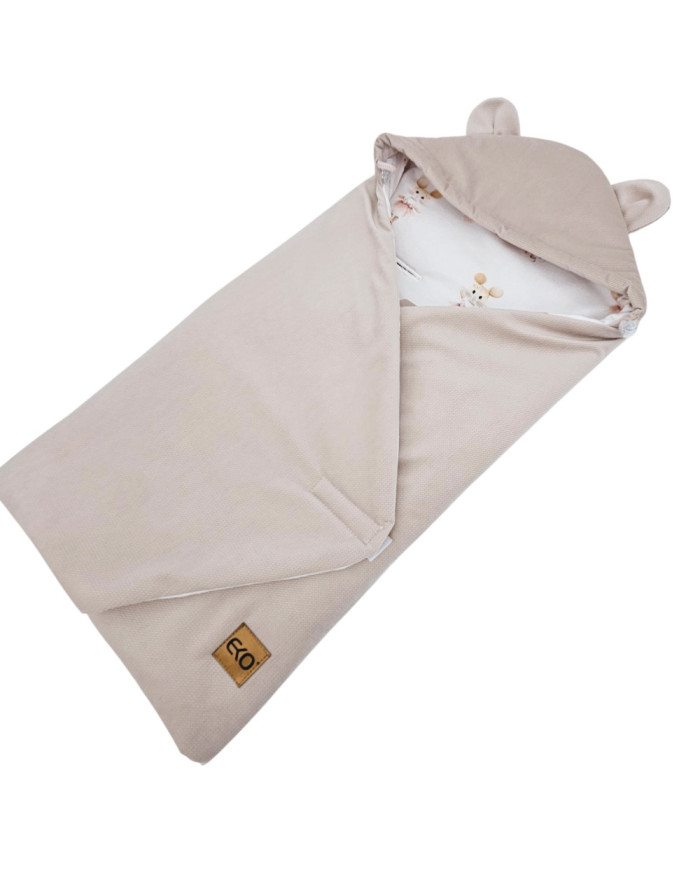 Baby Car Seat Sleeping Bag VELVET 3 and 5-point belts BALLERINA MOUSE Baby Car Seat Sleeping Bag VELVET 3 and 5-point belts BALLERINA MOUSE