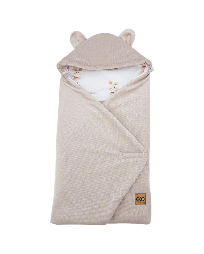Schlafsack für den Kindersitz VELVET 3- und 5-Punkt-Gurte BALLERINA MOUSE Schlafsack für den Kindersitz VELVET 3- und 5-Punkt-Gurte BALLERINA MOUSE