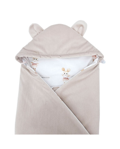Hálózsák a VELVET autósülés 3 pontos és 5 pontos biztonsági övéhez BALLERINA MOUSE Hálózsák a VELVET autósülés 3 pontos és 5 pontos biztonsági övéhez BALLERINA MOUSE