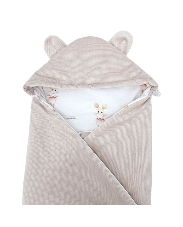 Hálózsák a VELVET autósülés 3 pontos és 5 pontos biztonsági övéhez BALLERINA MOUSE Hálózsák a VELVET autósülés 3 pontos és 5 pontos biztonsági övéhez BALLERINA MOUSE