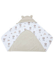 Baby Car Seat Sleeping Bag VELVET 3 and 5-point belts GARDENER BEAR Baby Car Seat Sleeping Bag VELVET 3 and 5-point belts GARDENER BEAR