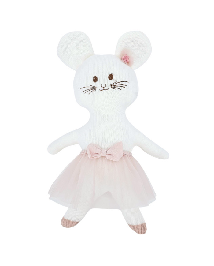Pletené zvieratko BALLERINA MOUSE Pletené zvieratko BALLERINA MOUSE
