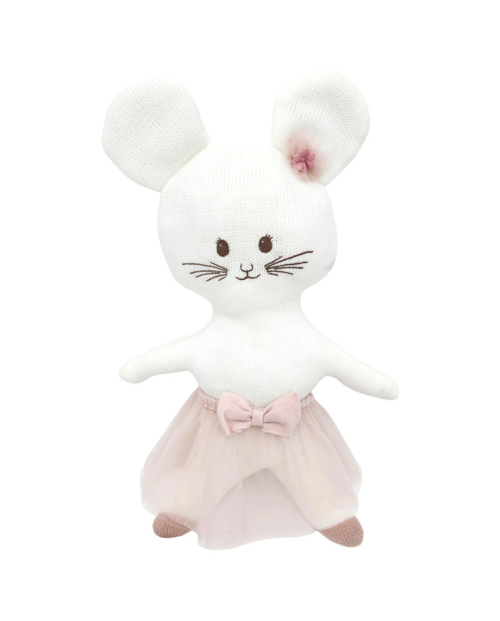 Gestricktes Tier BALLERINA MOUSE Gestricktes Tier BALLERINA MOUSE