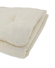 Parure de lit en mousseline LATTE Parure de lit en mousseline LATTE