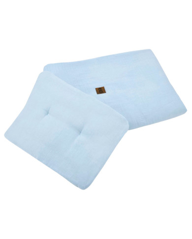 Muszlin kiságy készlet BLUE Muszlin kiságy készlet BLUE