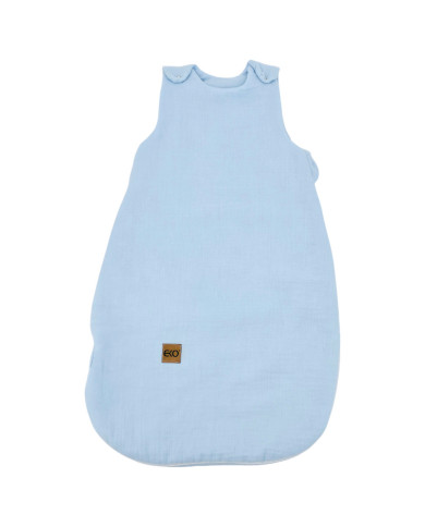 Muslin sleeping bag MEDIUM BLUE Muslin sleeping bag MEDIUM BLUE