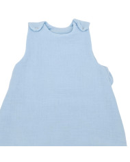 Muslīna bērnu guļammaiss MEDIUM BLUE Muslīna bērnu guļammaiss MEDIUM BLUE