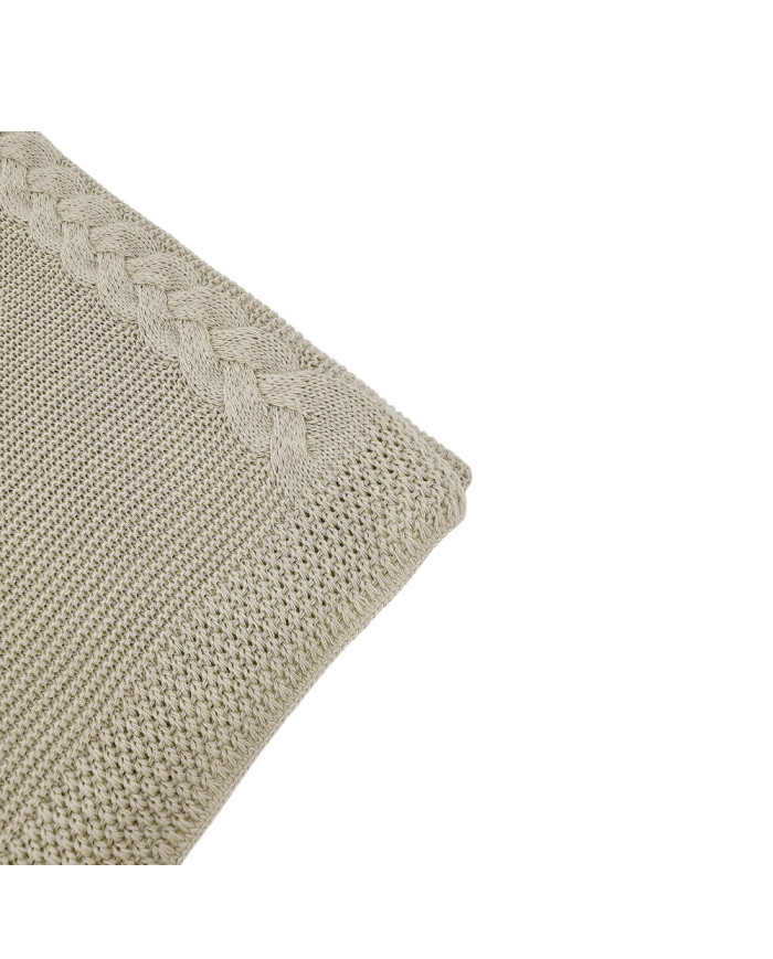 Knitted Blanket BEIGE