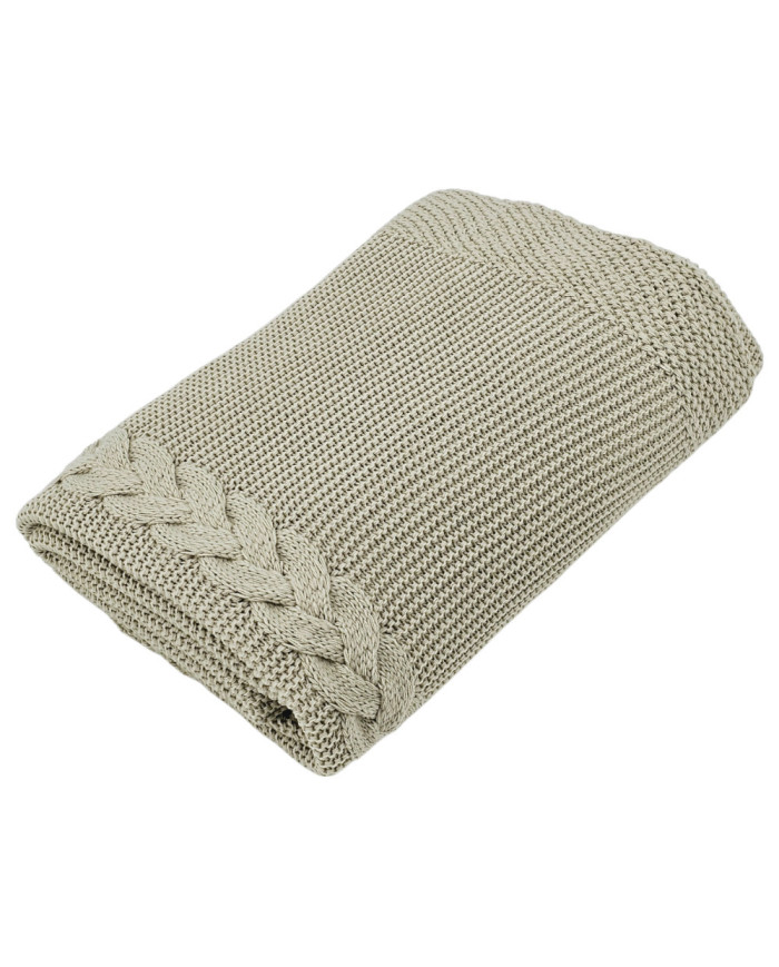 Pletena deka BEIGE Pletena deka BEIGE