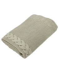 Pletena deka BEIGE Pletena deka BEIGE