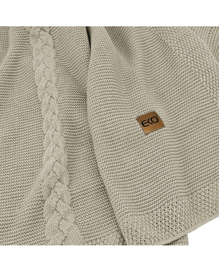 Knitted Blanket BEIGE