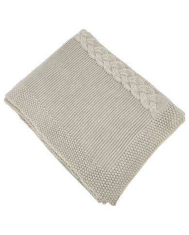 Pletena deka BEIGE Pletena deka BEIGE