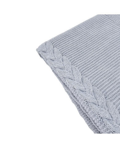 Knitted Blanket BLUE Knitted Blanket BLUE