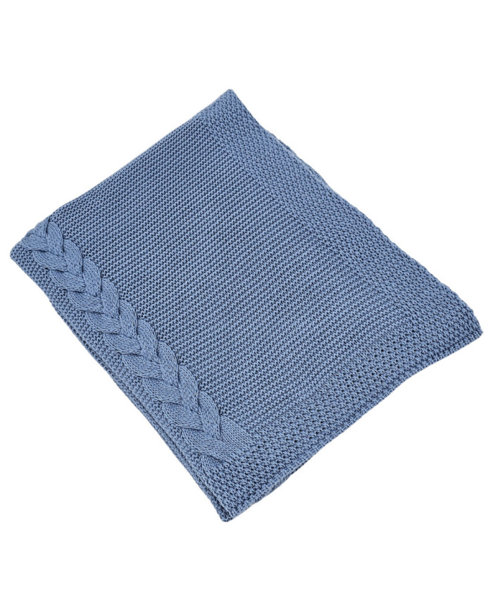 Kocyk Dzianinowy JEANS