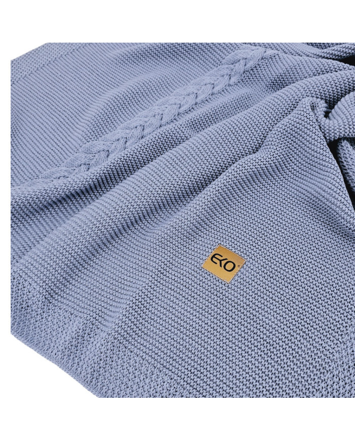 Knitted Blanket JEANS Knitted Blanket JEANS