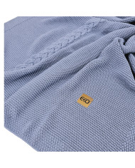 Couverture tricotée JEANS Couverture tricotée JEANS