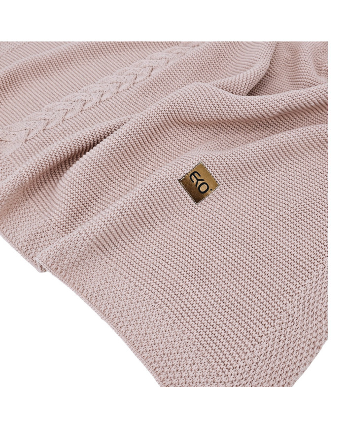 Вязаное одеяло ROSE PINK