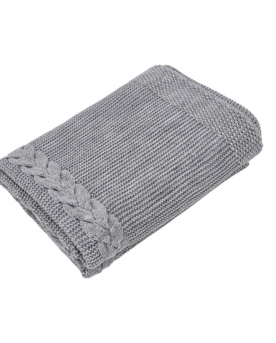 Вязаное одеяло GREY Вязаное одеяло GREY