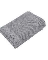 Knitted Blanket GREY