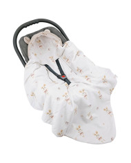 Schlafsack für den Kindersitz VELVET 3- und 5-Punkt-Gurte BALLERINA MOUSE Schlafsack für den Kindersitz VELVET 3- und 5-Punkt-Gurte BALLERINA MOUSE