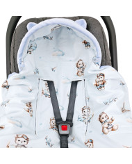 Hálózsák a VELVET autósülés 3 pontos és 5 pontos biztonsági övéhez PILOT BEAR Hálózsák a VELVET autósülés 3 pontos és 5 pontos biztonsági övéhez PILOT BEAR