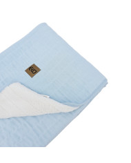 Bundás steppelt muszlin takaró BLUE Bundás steppelt muszlin takaró BLUE