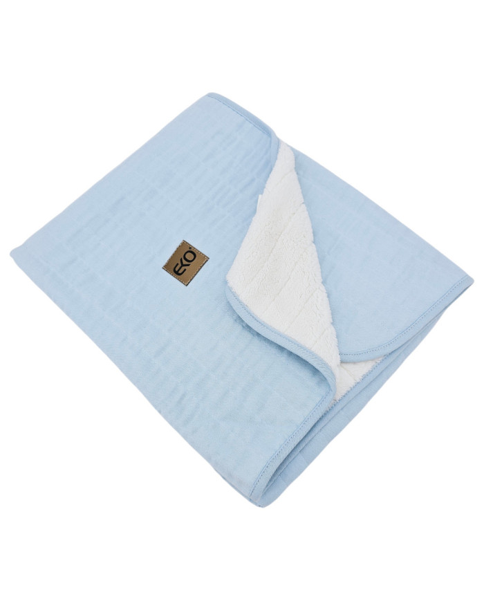 Bundás steppelt muszlin takaró BLUE Bundás steppelt muszlin takaró BLUE