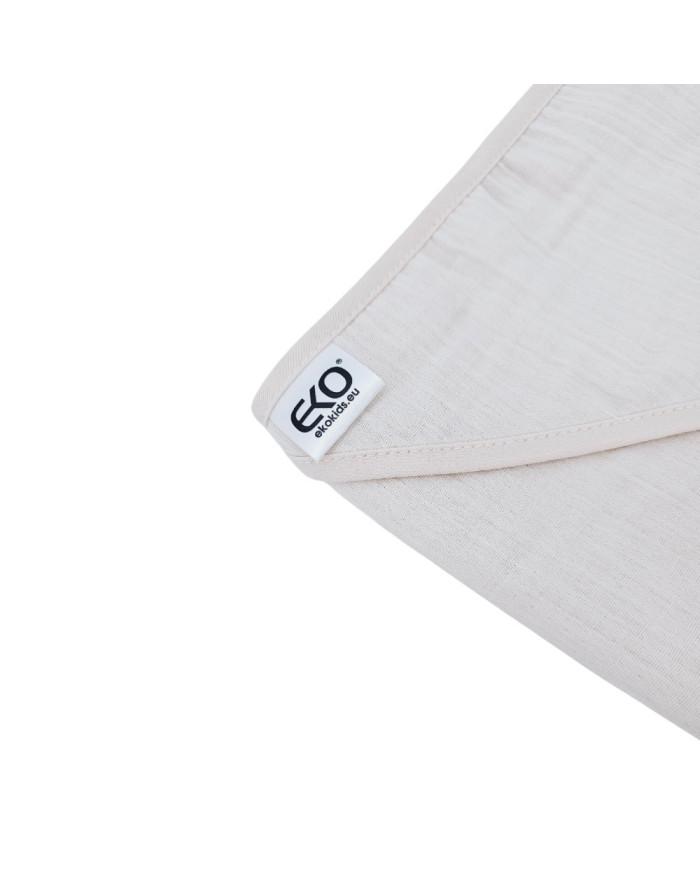 Muslin Ručnik sa Kapuljačom BEIGE