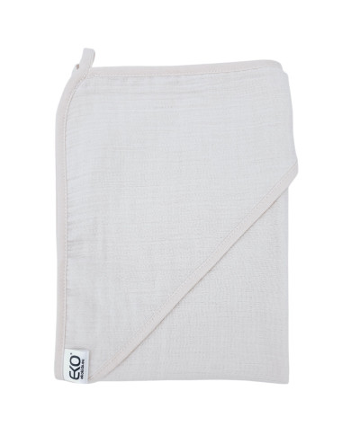 Muslin Ručnik sa Kapuljačom BEIGE Muslin Ručnik sa Kapuljačom BEIGE