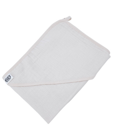 Muslin Ručnik sa Kapuljačom BEIGE Muslin Ručnik sa Kapuljačom BEIGE