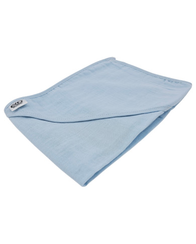 Muslin Ručnik sa Kapuljačom BLUE Muslin Ručnik sa Kapuljačom BLUE