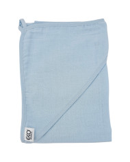 Couverture de bain en mousseline BLUE Couverture de bain en mousseline BLUE