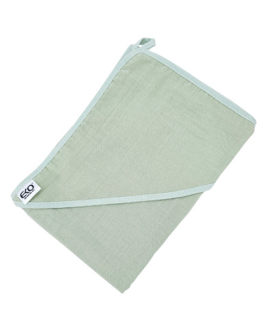 Couverture de bain en mousseline MINT Couverture de bain en mousseline MINT