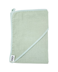 Couverture de bain en mousseline MINT Couverture de bain en mousseline MINT