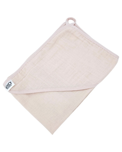 Couverture de bain en mousseline ROSE PINK Couverture de bain en mousseline ROSE PINK
