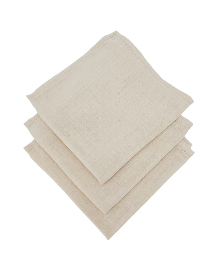 Muslin pelenkák 30x30cm 3db. LATTE